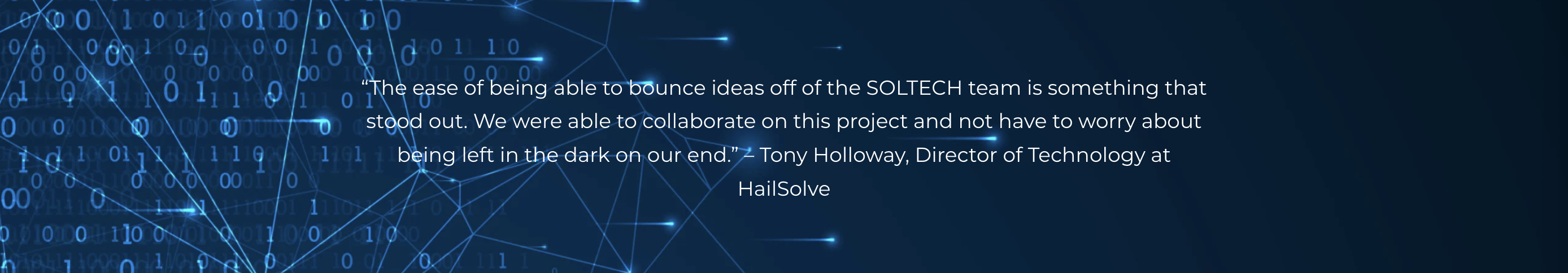 HailSolve quote about SOLTECH